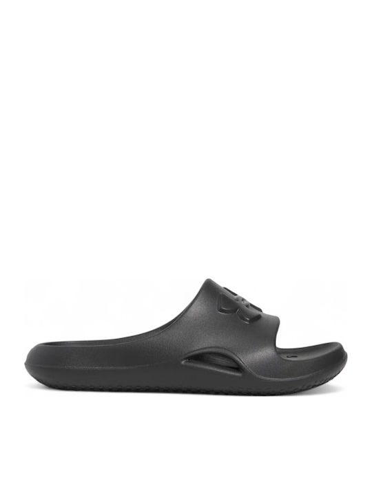 Under Armour Locker V Slides Negri Slapi Bărbați