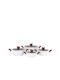 Rosa Bella Set de oale din aluminiu turnat cu strat antiaderent 8buc