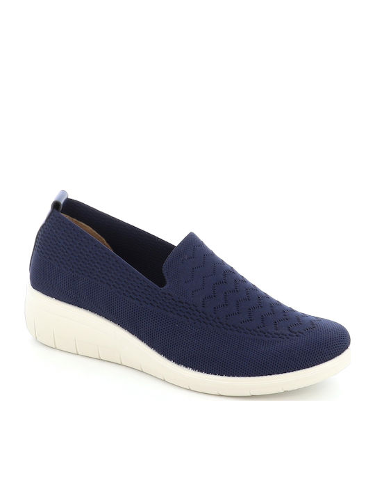 Slip-On-uri Pentru Femei Albastre 02/2539_Albastru