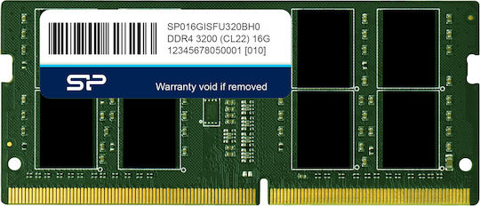 Silicon Power DDR4 με Module 1x16GB και Ταχύτητα 3200 για Laptop