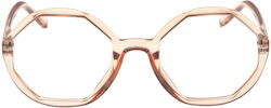 Looplabb Lesebrille +3.00 in Beige Farbe