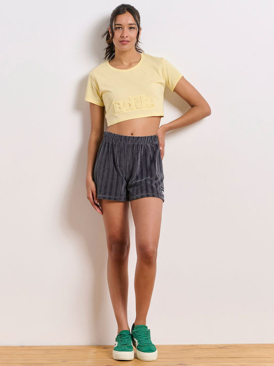 Women's Terry Sporty Shorts Coal