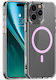 Etteri Color Mag Back Cover Silicone / Plastic Pink (iPhone 13 Pro)