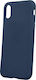 TelForceOne Matt Tpu Back Cover Σιλικόνης Σετ με Τζαμάκι Navy Μπλε (Moto G35)
