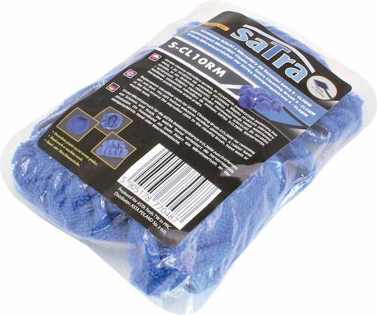 Techman Car Microfiber Cloths for Cleaning 210gsm Light Blue 10 Pieces