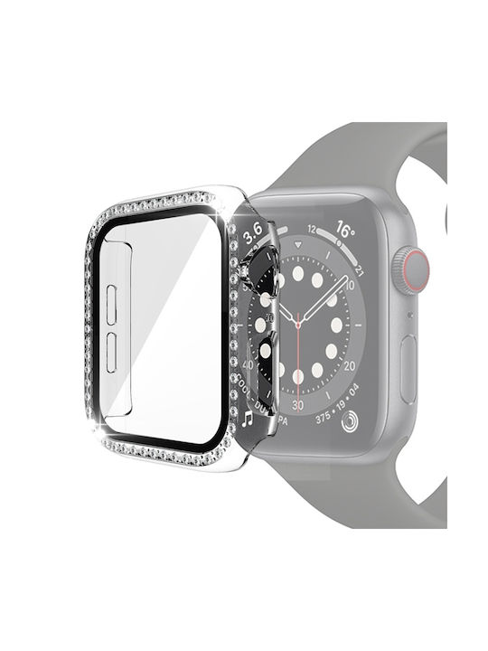 Πλαστική Θήκη σε Διάφανο χρώμα για Apple Watch Series 6, SE, 5, 4 40mm