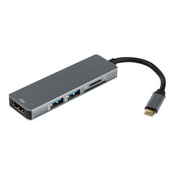 Diva USB-C Docking Station με HDMI 4K