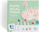 BS Toys Χρωματιστά Πινέλα Educational Game Knowledge made of Wood for 4+ years old Years Old