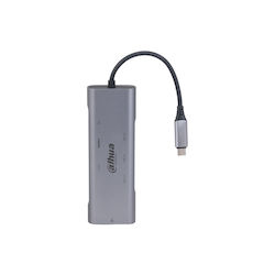 Dahua TC38 USB-C Докинг станция с HDMI 4K PD Етърнет