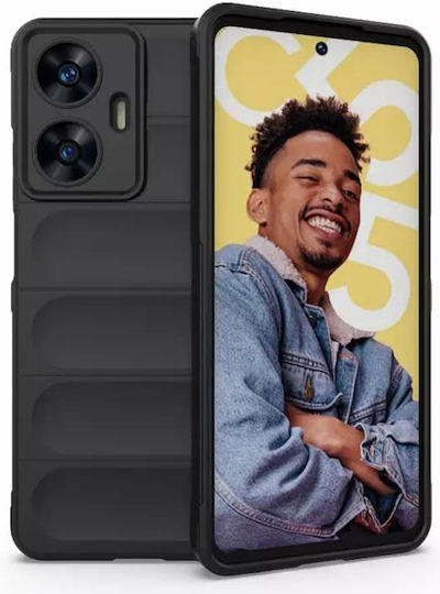Techsuit Shield Back Cover Σιλικόνης Μαύρο (Oppo Reno12 F 4G - Techsuit)
