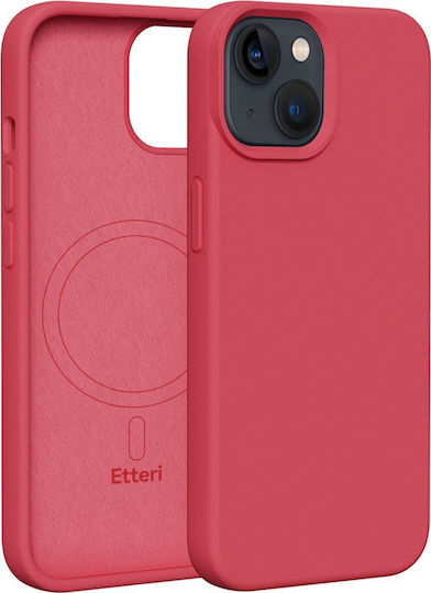 Etteri Back Cover Σιλικόνης Κόκκινο (iPhone 13)