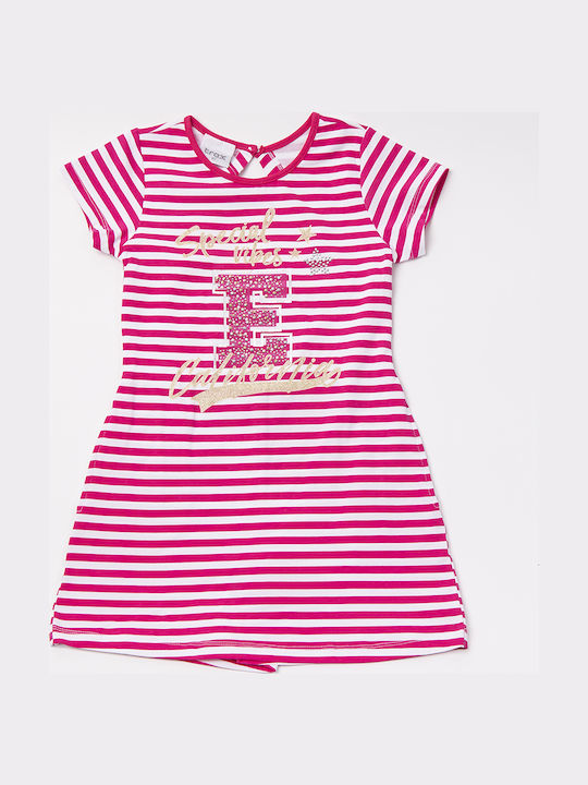Kids' Fabric Jumpsuit Shorts/Bermudas Jumpsuit Fuchsia