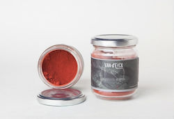 Прах за иконография Van D'eyck груб червен 100g