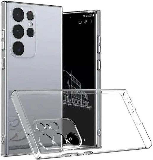 Transparent Silicone Case for Samsung Galaxy S25 Ultra 5G Thickness 1.5mm