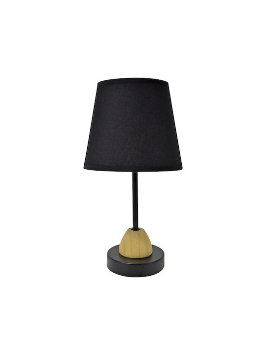 Ankor Metal Lampă de masă cu Abajur Negru și Bază