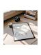 Quote Poster Travel Explore Live Pst25186 21cm X 30cm White PVC Frame