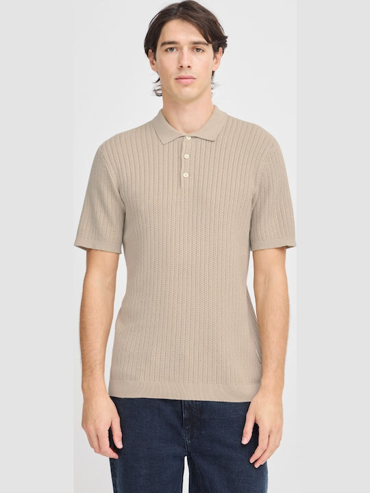 Casual Friday Polo Μπλούζα Κοντομάνικη Plaza Taupe