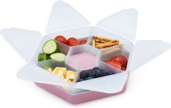 Melii Snackle Box Hexagon Pink