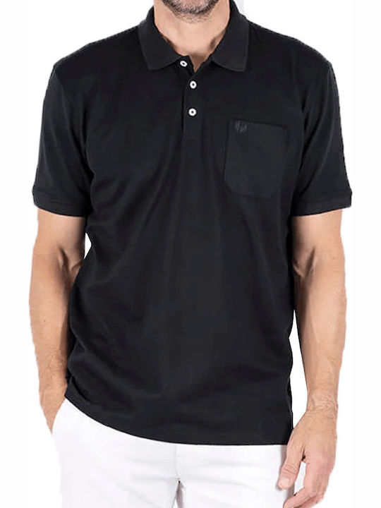 Pre End Polo Kurzarmbluse Jet Black