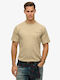 Αθλητικό T-shirt Sandy Brown
