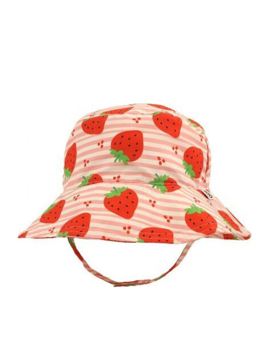 Zoocchini Kinderhut Eimer Stoff Sonnenschutz Rot