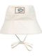 Laessig Kids' Bucket Fabric Sunscreen Hat Lsfsun Protection White