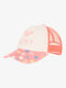 Roxy Kids' Hat Jockey Fabric Sweet Emotions Orange