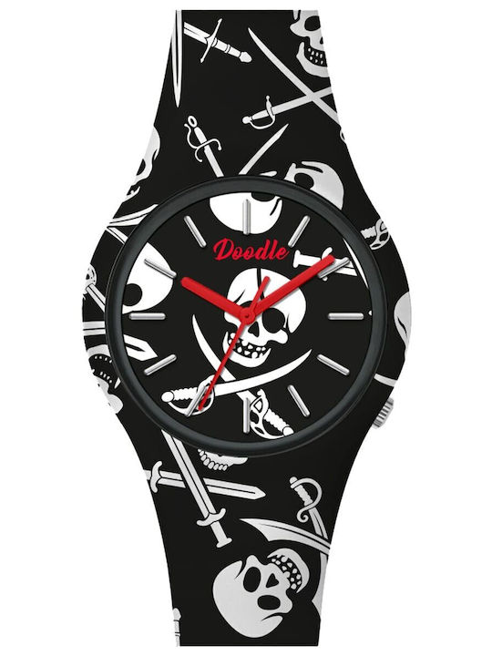 Doodle Παιδικό Αναλογικό Ρολόι 41mm Πολύχρωμο