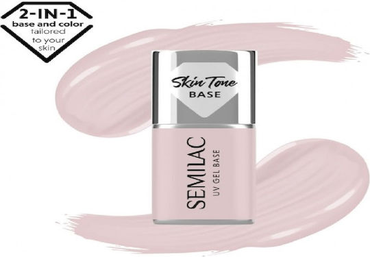 Semilac Hybrid Halb-permanenter Nagellack Ecru 7ml 1Stück