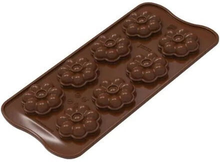Silikomart Silicone Baking Pan Choco 3.8x3.8x12cm