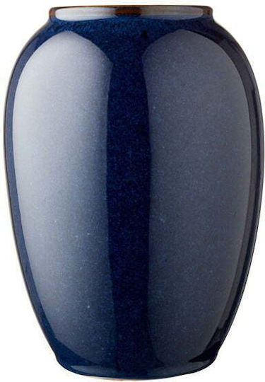 Oz Ceramic Blue Vase 13x20cm Oz Ceramic Blue Vase 13x20cm