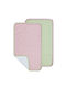 Kentia Zuccero Baby-Soßtuch Rosa 72x42cm. 2Stück