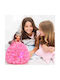 Blumenpuppe Rosa Schaumrosen Geschenk