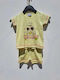 Galaxy Kids' Pajamas Black