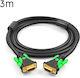 ATC Cable VGA male - VGA male Μαύρο 3m (111156)