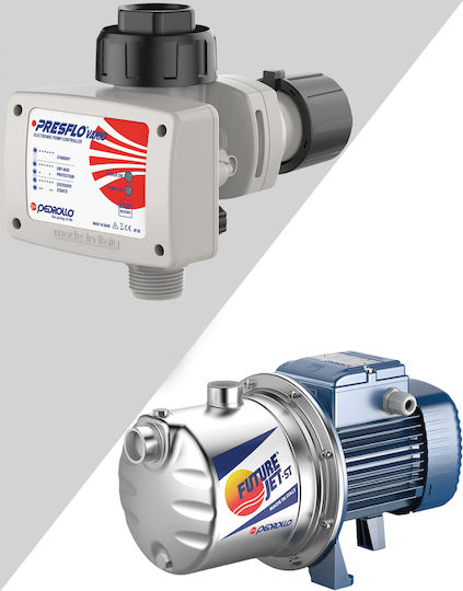 Pedrollo 303343 Cu o singură fază Pompa de presiune pentru apă Fără rezervor 1hp
