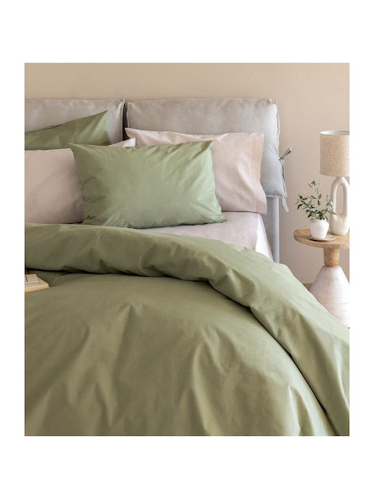 Palamaiki Etoile/2 Σεντόνι Διπλό 200x260εκ. Khaki