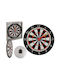 Zmart Imports Wanduhr Glas Ø30cm
