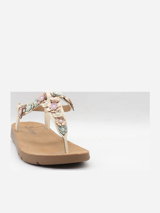 Jomix Flache Sandalen für Damen Anatomisch in B...