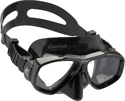 CressiSub Tauchmaske Silikon Focus in Schwarz F...