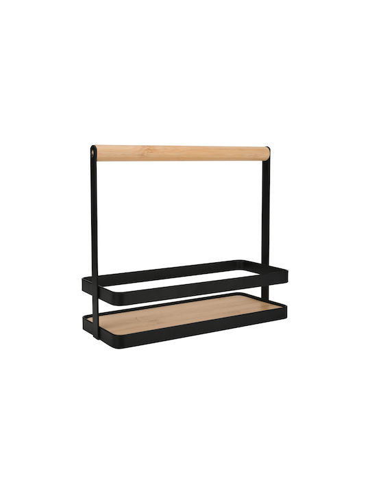 Estia Настолна Стойка Бамбук Essentials Bamboo 24x10.5x21.3см Черна