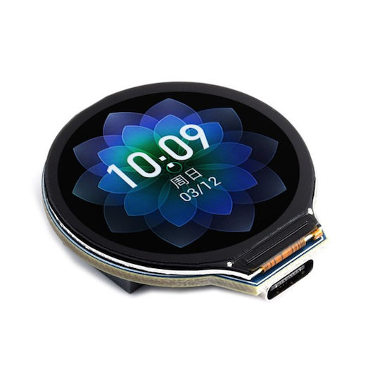 Waveshare Esp32-s3 IPS Round Display 1.28 Inches