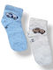 Babydom Șosete pentru Copii Sea Blue and Beige 2 Perechi
