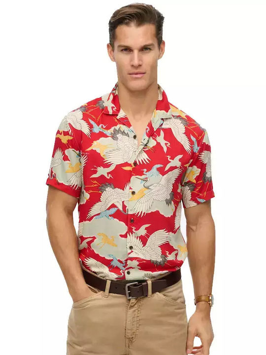 Superdry D2 Stud Merchant Hawaiian Κοντομάνικο ...
