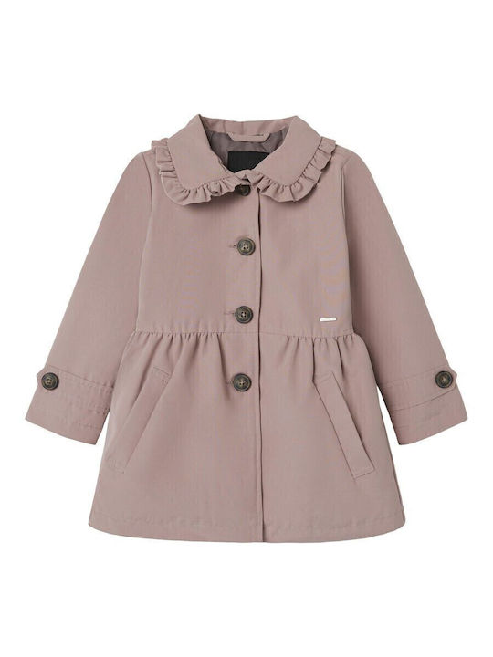 Name It Kinder Trenchcoat Mauve