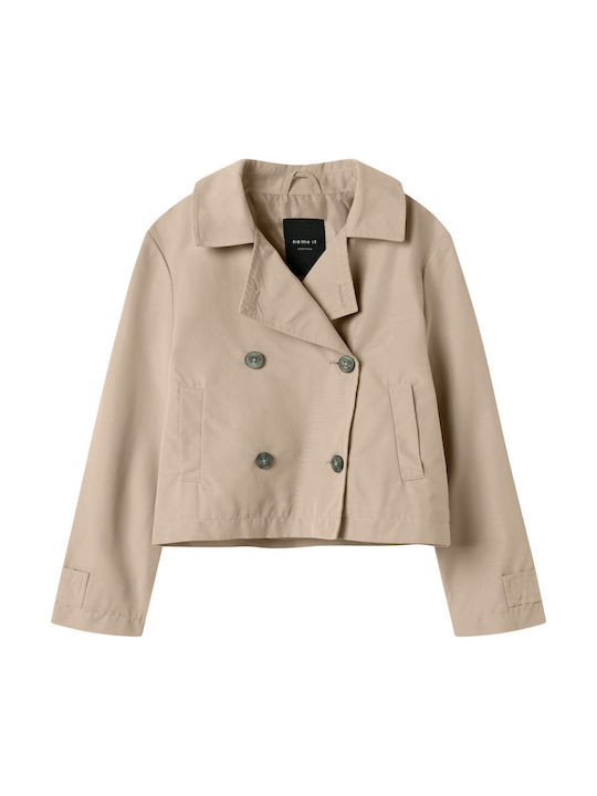 Name It Kids' Casual Jacket Short Brown