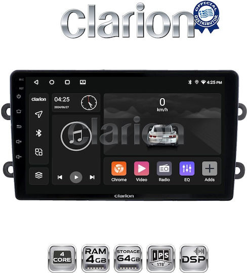 Clarion Автомобилна Аудио Система (Блутут/USB/WiFi/GPS/Apple-Carplay/Android-Auto)