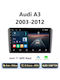 Car Audio System for Audi A3 2003-2012 (Bluetooth/USB/WiFi/GPS/Apple-Carplay/Android-Auto) with Touch Screen 9"