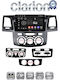 Clarion Sistem Audio Auto pentru Toyota Hilux 2005 > 2016 cu Clima (Bluetooth/USB/WiFi/GPS/Apple-Carplay/Android-Auto)