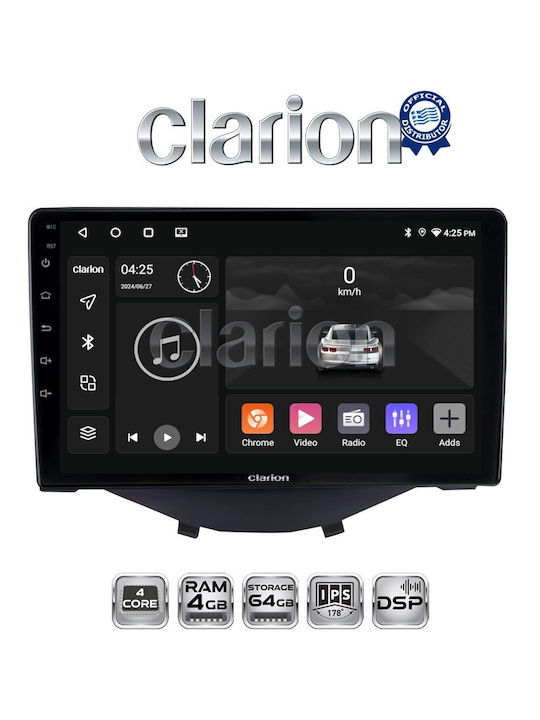 Clarion Автомобилна Аудио Система (Блутут/USB/WiFi/GPS/Apple-Carplay/Android-Auto)